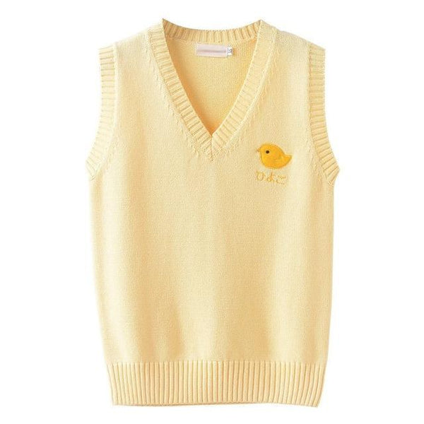 Little Chick Preppy Sweater Vest - Tokyo Dreams