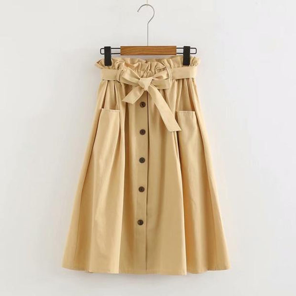 Mori Big Bow Long Skirt - Tokyo Dreams