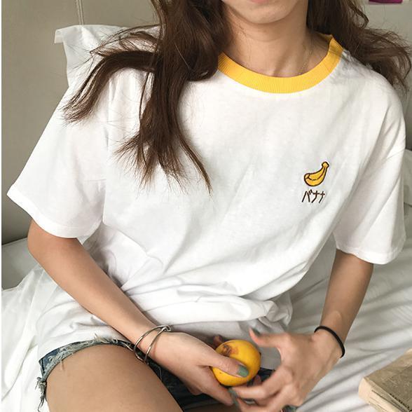 Classic Fruit Kawaii Tee (5 styles) T-Shirt Tokyo Dreams Yellow One Size 
