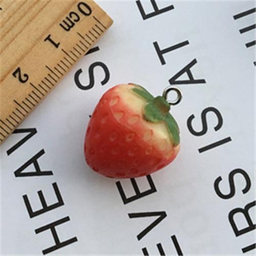Fruity Strawberry Kawaii Earrings - Tokyo Dreams