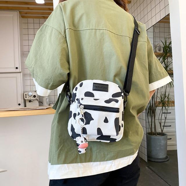 Cow Print Crossbody Bag - Tokyo Dreams