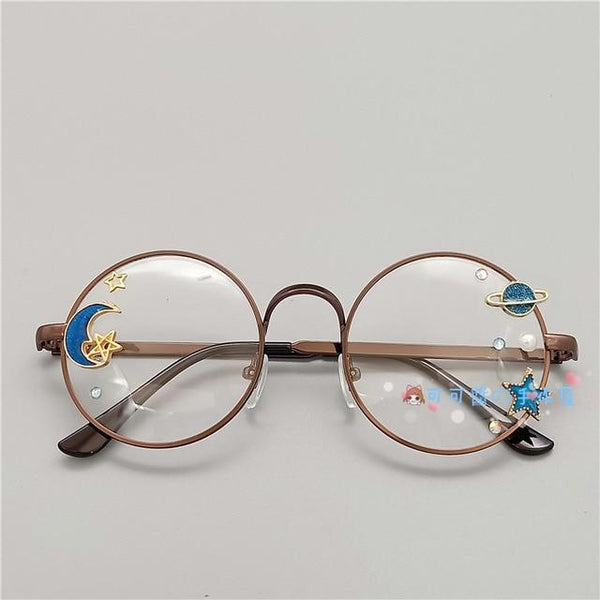Kawaii Girl Japanese Style Glasses (20 styles) Glasses Tokyo Dreams Copper 