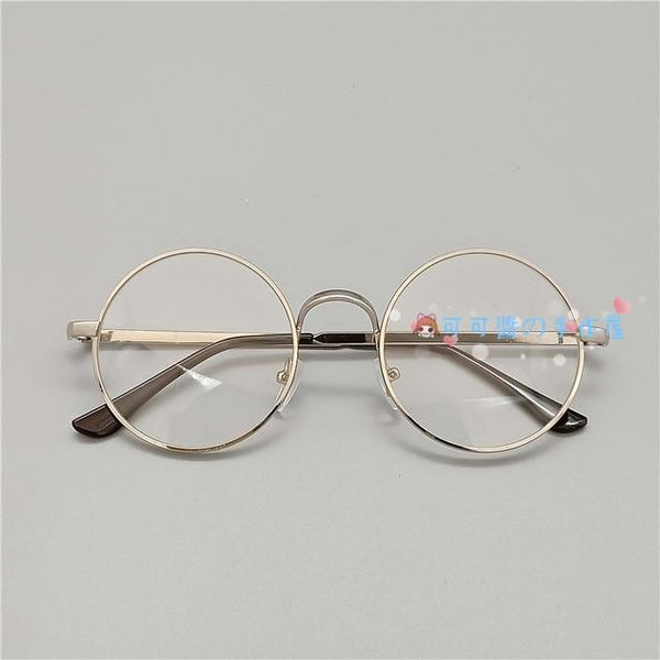 Kawaii Girl Japanese Style Glasses (20 styles) Glasses Tokyo Dreams Silver 5 