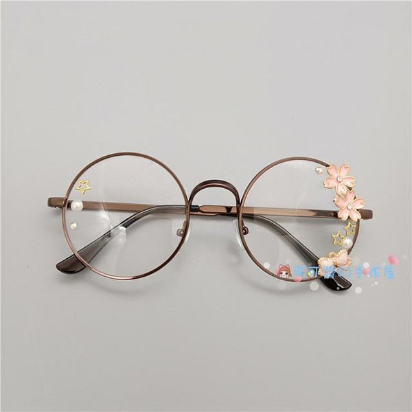 Kawaii Girl Japanese Style Glasses (20 styles) Glasses Tokyo Dreams Copper 5 