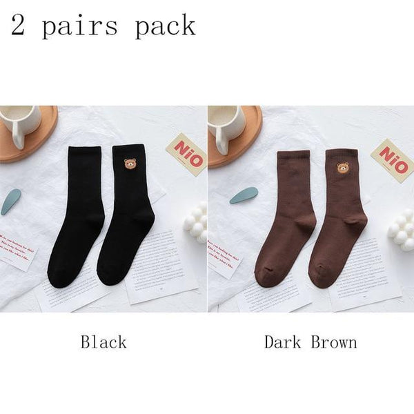Little Bear Socks (Two Pack) - Tokyo Dreams