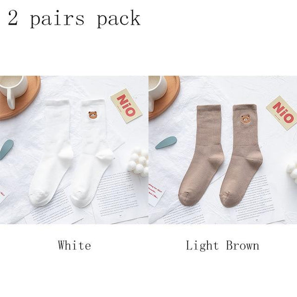 Little Bear Socks (Two Pack) - Tokyo Dreams