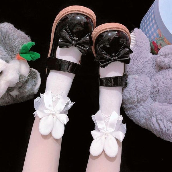 Bunny Bowknot Lolita Socks Socks Tokyo Dreams C 