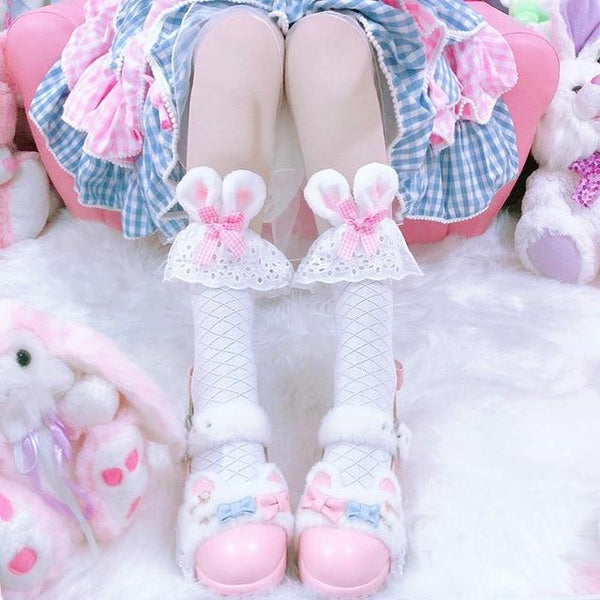 Bunny Bowknot Lolita Socks Socks Tokyo Dreams F 