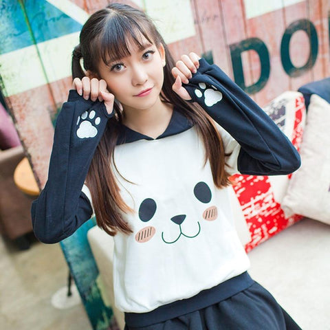 Happy Panda Paw Pullover - Tokyo Dreams